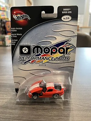 Dodge Viper GTS Mopar Performance Parts No. 2/4 1:64 Hot Wheels DieCast MIB • $15