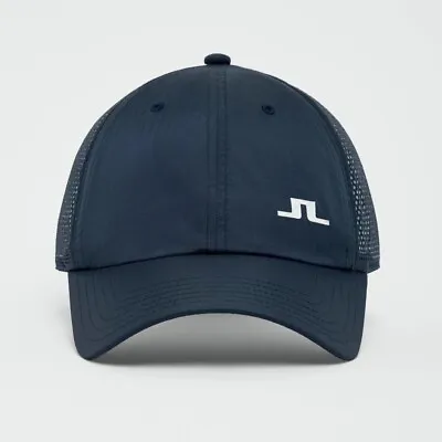 J. Lindeberg Men's Carl Golf Cap One Size Navy GMAC04115 6855 NEW NWT • $34.99