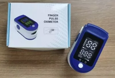 Finger Pulse Oximeter With LED Display - Family Medical Health - FAST/FREE P&P • £5.99