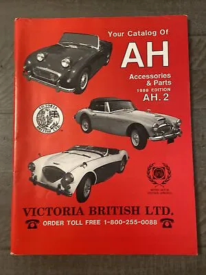 Victoria British Austin Healey Catalog 1988 Edition Accessories And Parts • $17.99