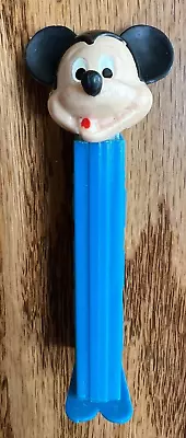 PEZ Vintage 1980's Mickey Mouse Dispenser 3.9 Austria Thin Feet Removable Nose • $14.99