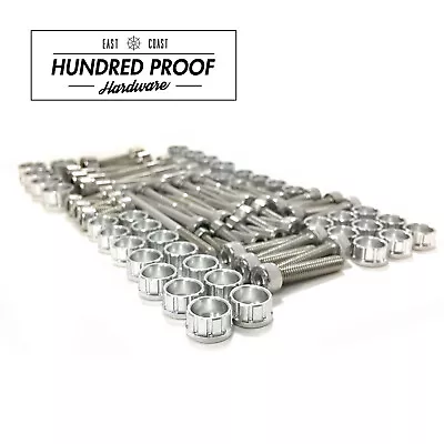 HUNDRED PROOF HARDWARE D Series Engine Bolt Kit Civic D15b D16z6 D16y8  [Silver] • $199