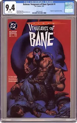 Batman Vengeance Of Bane #1 1st Printing CGC 9.4 1993 3985347007 • $115