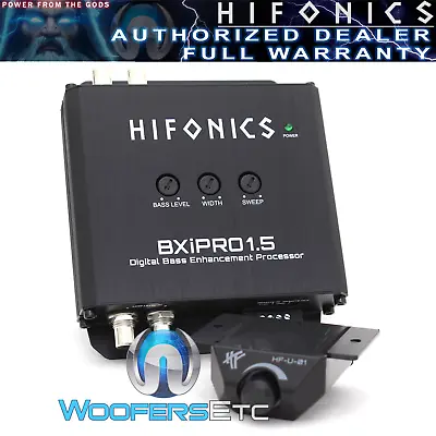 HIFONICS BXiPRO1.5 BRUTUS EPICENTER MEGA BASS PROCESSOR For SUBWOOFER AMPLIFIER • $62.99