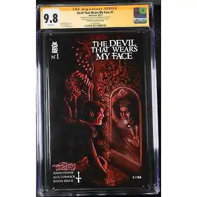 The Devil That Wears My Face #1 Cardstock CGC SS 9.8 Jesse Lundberg • $140