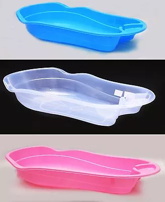 Large Baby Bath Tub For Newborn 12 Months Choose From White Pink Blue • £12.97