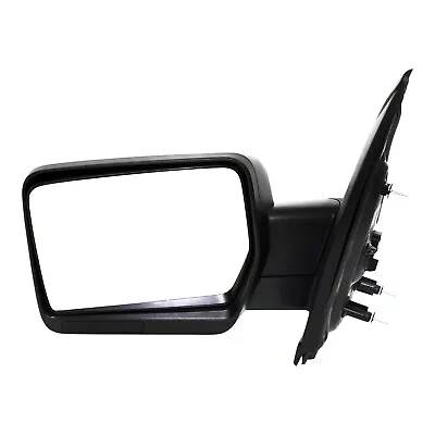 Power Mirror For 2009-2010 Ford F-150 Front Left Manual Folding Textured Black • $64.89