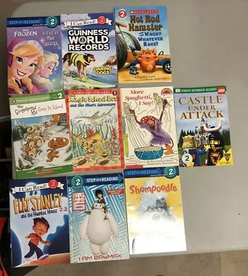 Lot Of 10 Level 2 Ready To-I Can Read-Step Into Reading-Learn Read Books MIX • $10.01