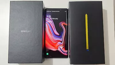 Samsung Galaxy Note 9 - 128GB - Midnight Black (SM-N960F) - Very Good • $350