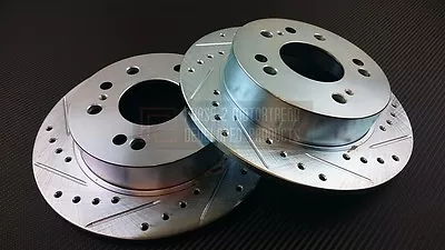 Phase 2 Rear Brake Rotors 4 Or 5 Lugs For Nissan 240SX S13 S14 • $145