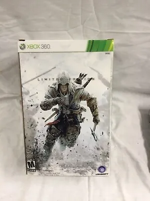 $39 • Buy Xbox 360 Game Assassin Creed III 3 Limited Edition With Statue