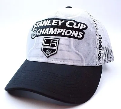 Los Angeles Kings Reebok VD31Z NHL Stanley Cup Champions Meshback Hockey Cap Hat • $21.95