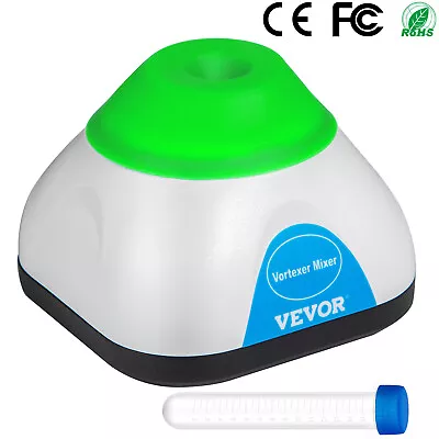 VEVOR Mini Vortex Mixer Lab Vortex Mixer Shaker 3000RPM 50ML For Lab Paint Ink • $38