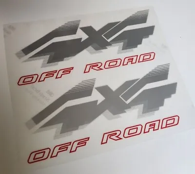 Pair 4x4 Or 4x4 Off Road Decals Fit 1992-1996 Ford F150 Bronco Etc TOP QUALITY • $30