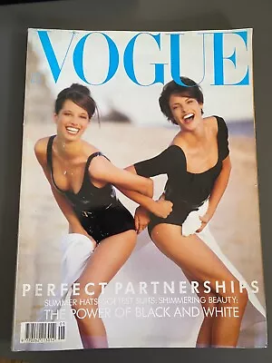 VOGUE Magazine 1990 May FREE GIFT WRAP Fast Dispatch   • $21.12