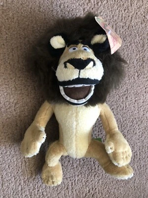 £5.99 • Buy Madagascar Movie - Alex The Lion Soft Plush BeanToy 10” - Dreamworks - New