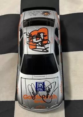 Autographed Dale Earnhardt #3 Silver 1995 Monte Carlo  Bank Action 1/24 Signed • $600