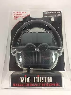 Open Box Vic Firth SIH2 Stereo Isolation Headphones V2 • $75.20