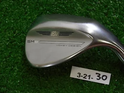 Titleist Vokey SM9 Tour Chrome 58* 12* Lob Wedge D Grind Dynamic Gold Steel  • $87.98