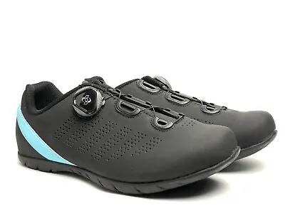 Louis Garneau Venturo BOA Cycling Shoes Womens Size US 7 EUR 38 Black 2-Bolt SPD • $34.95