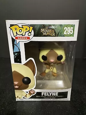 Funko Pop ! Felyne 295 Monster Hunter Pop Games R01 • $19.99