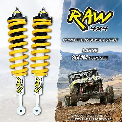 $881.55 • Buy RAW 4X4 40mm Lift Nitro Linear Rate Complete Struts For Mitsubishi Challenger PB