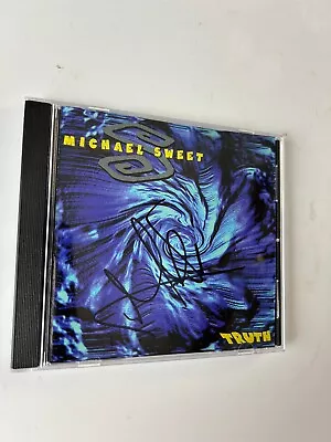 Truth Michael Sweet  CD Signed Autograph Stryper Christian Metal Rock • $39.99