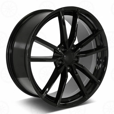 $871 • Buy 18  Black Wheels Fit Volkswagen GTI Golf Jetta Passat VW 18x8 +45 5x112 Set 4