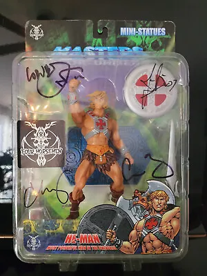 Neca Masters Of The Universe Four Horseman He-Man Exclusive Statue Signed • $200