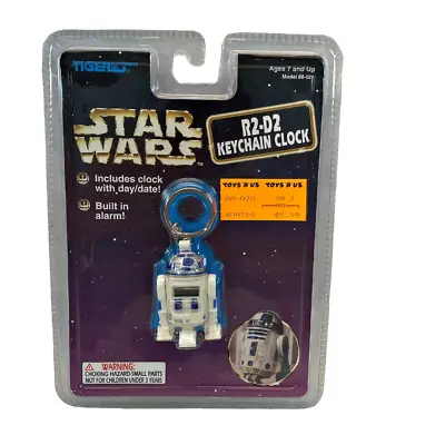 Vintage Star Wars R2-D2 Keychain Clock By Tiger Electronics 1997 Sealed Tiger  • $14.99