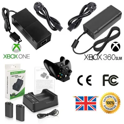 For Xbox One X/S Console Controller Brick Charger Power Supply Xbox 360 Wired • £12.99