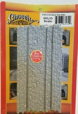 Chooch Enterprises Cut Stone Row Walls HO/O Scale • $9.99