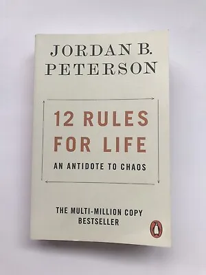 12 Rules For Life: An Antidote To Chaos By Jordan B. Peterson (Paperback 2019) • $9.95