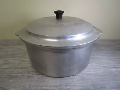 Miracle Maid Dutch Oven Cast Aluminum Roaster Stock Pot Lid Boiler Insert • $34