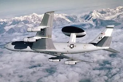 U.S. AIR FORCE E-3 SENTRY AWACS 8x12 GLOSSY PHOTO PRINT • $14.99