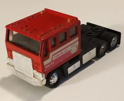 SOMA Vintage 1998 Fire Co. 7 Fire Engine Prime Mover Semi-Truck Metal Toy Truck. • $8.49