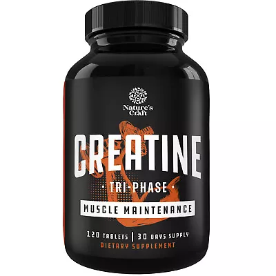 High Strength Tri-Phase Creatine Pills - Muscle Mass Gainer And Muscle Recovery • $30