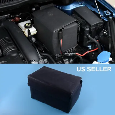 Battery Cover Protective Cloth Box Bag Fit For VW Passat Golf Beetle EOS Audi A3 • $24.29