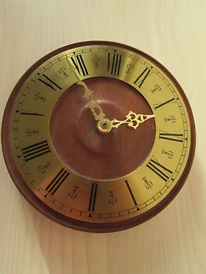 Vintage Mahogany Clock Made From Yacht 'sanola' Sailed By Ian Dunlop Won 1970/73 • $36.93