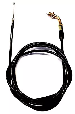 65 INCH BLACK THROTTLE CABLE CURVED TIP STANDING 2 CYCLE GAS SCOOTERS 33cc 43cc  • $11.95