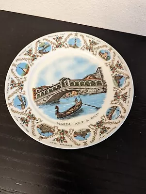 Mitterteich Bavaria Germany 7.75  Collector’s Plate Venezia-Ponte Di Rialto • $15