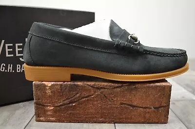 £94.99 • Buy Men's GH Bass Weejuns Suede Larson Mix Penny Loafers UK 8 RRP £169