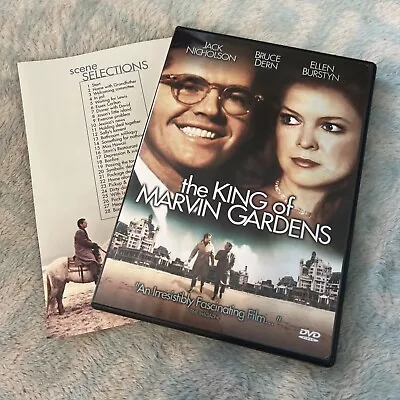 THE KING OF MARVIN GARDENS (DVD 2000) ***Rare OOP!*** Jack Nicholson (1972) • $12.95