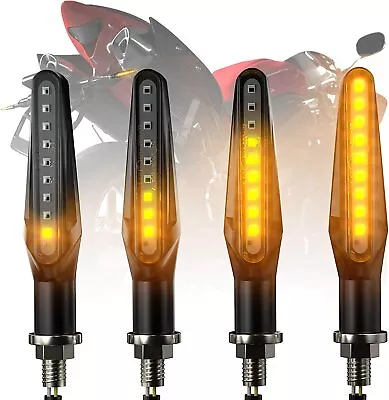 $27.81 • Buy 4X Motorcycle LED Turn Signal Light Blinker For Suzuki DR650SER DRZ400SM DR650SE