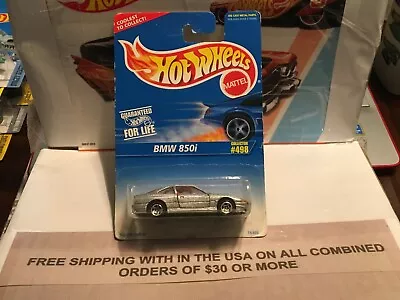 HOT WHEELS BMW 850i VINTAGE COLLECTOR #498 DOORS OPEN RARE!!! VHTF!!! • $4.99