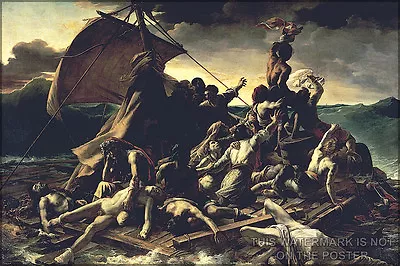 Poster Many Sizes; Raft Of The Medusa C. 1820 Theodore Gericault'S • $160.11