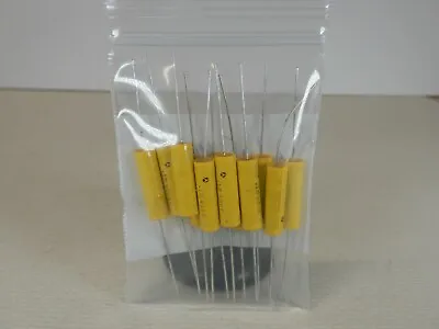 Thomson Metalized Film Axial Lead .1uf 400V Capacitors Qty 12 NOS • $15