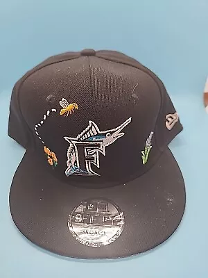 New Era 9Fifty Snapback  Florida Marlins Hat Cap Mlb Baseball  Nwt Snapback   • $29.99