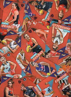 2018 Aflw Footy Stars Base Cards - Pick From Bulk Menu Lot & Complete Your Set • $1