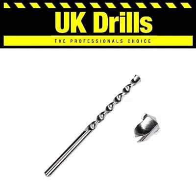 1 X MASONRY DRILL BIT | NICKEL PLATED | TOP QUALITY! ALL SIZES & LENGTHS LISTED • £1.69